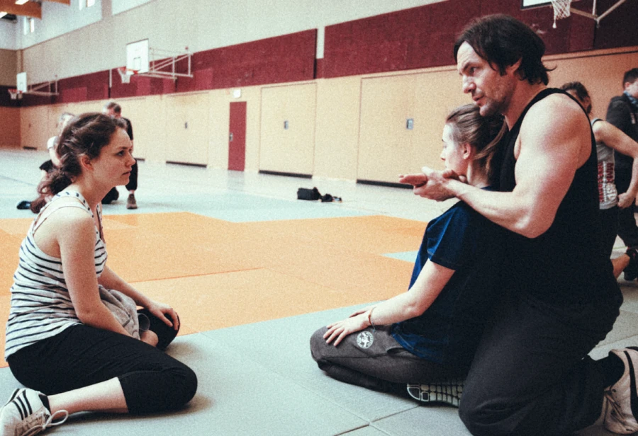 Marco Hildebrandt teaching