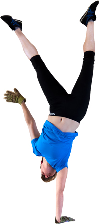 Anna one arm Handstand