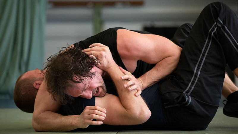 Marco Hildebrandt grappling test