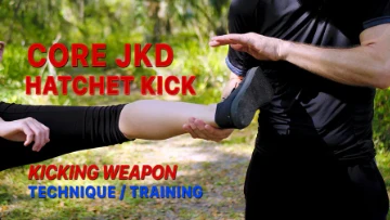 Core JKD Hatchet Kick Training Video